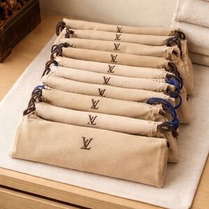 100% Authentic 1 Louis Vuitton Large Dust Bags Cotton